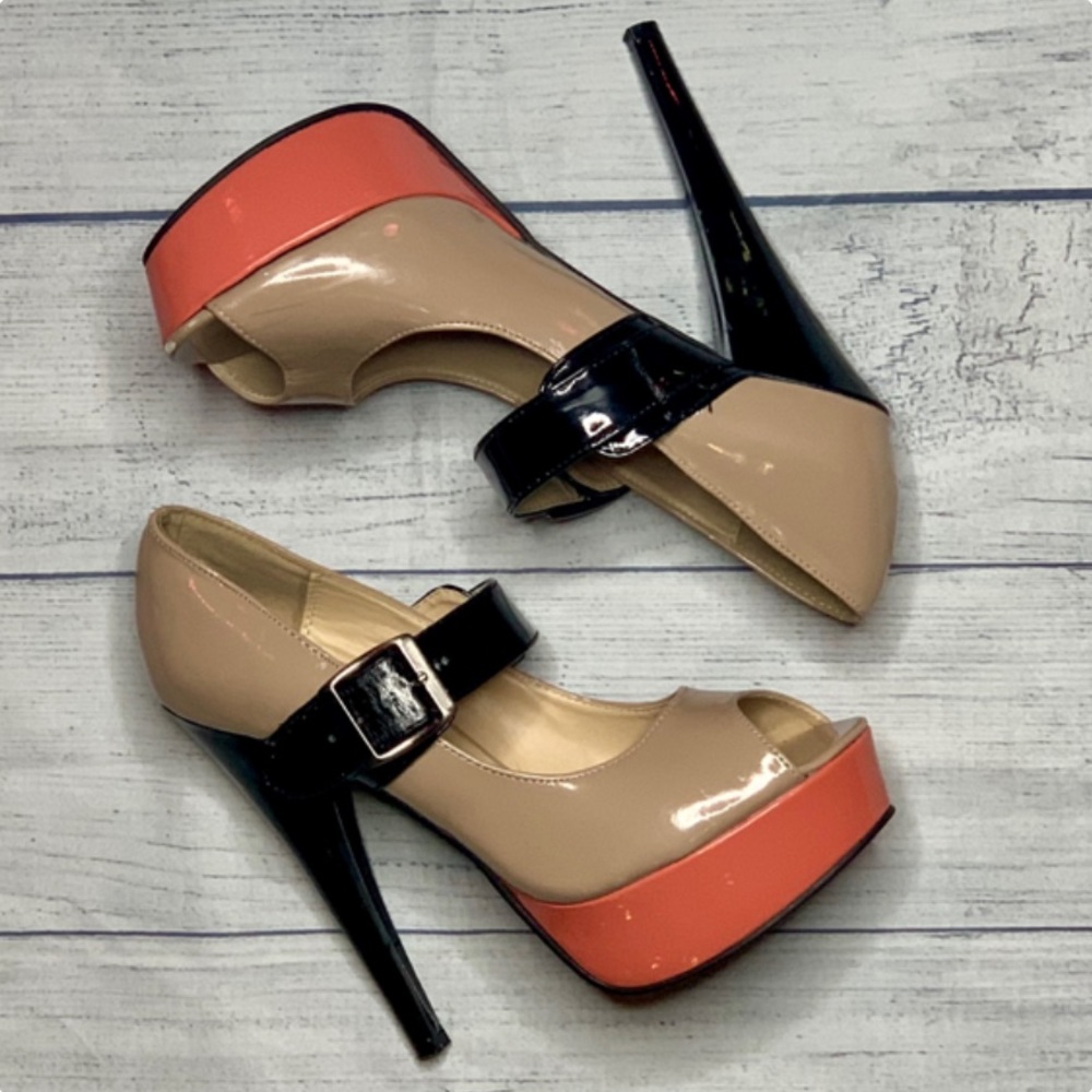 Steve Madden Mary Jane Platform Stiletto Heels
